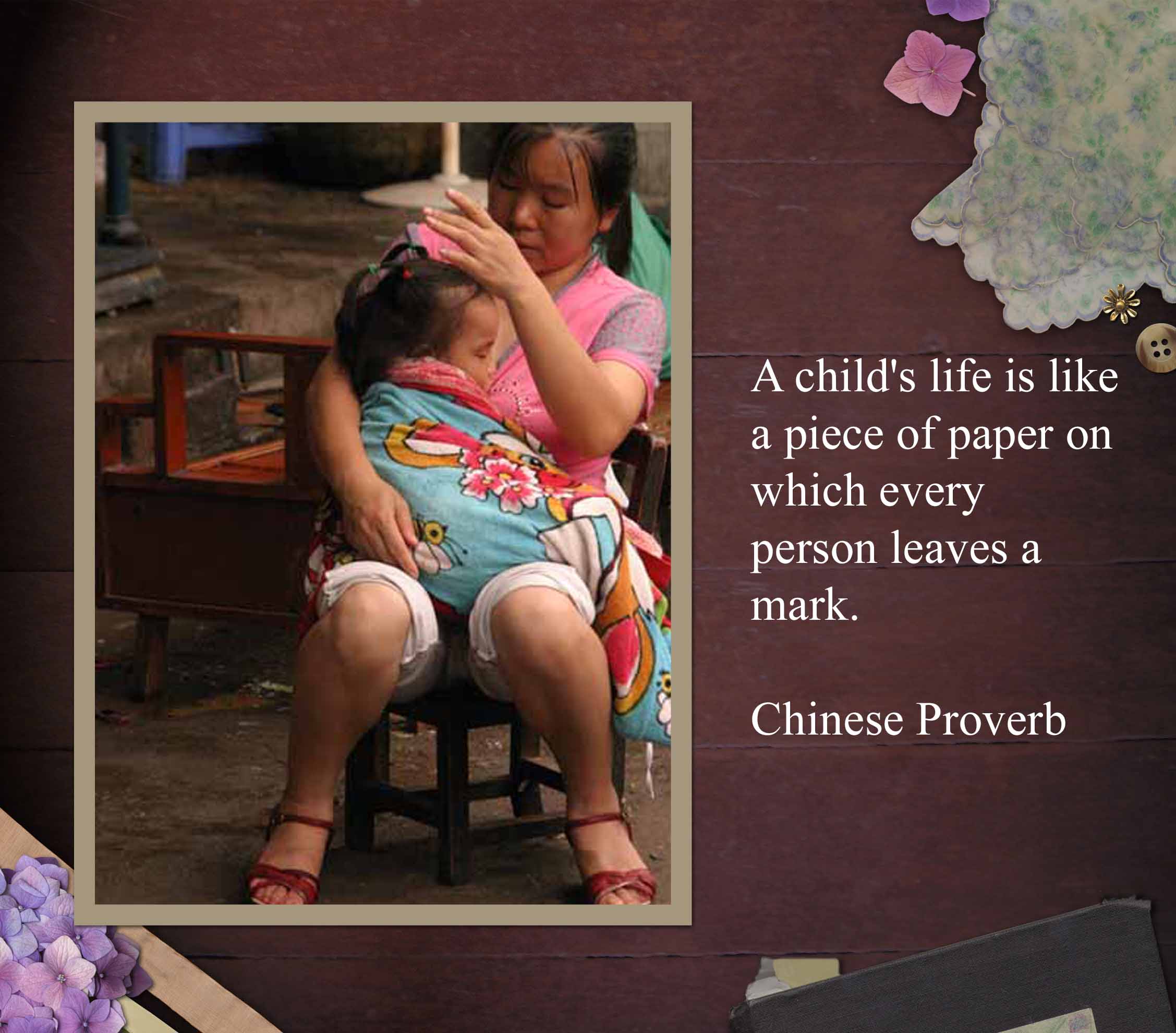 Chinese Child Proverb